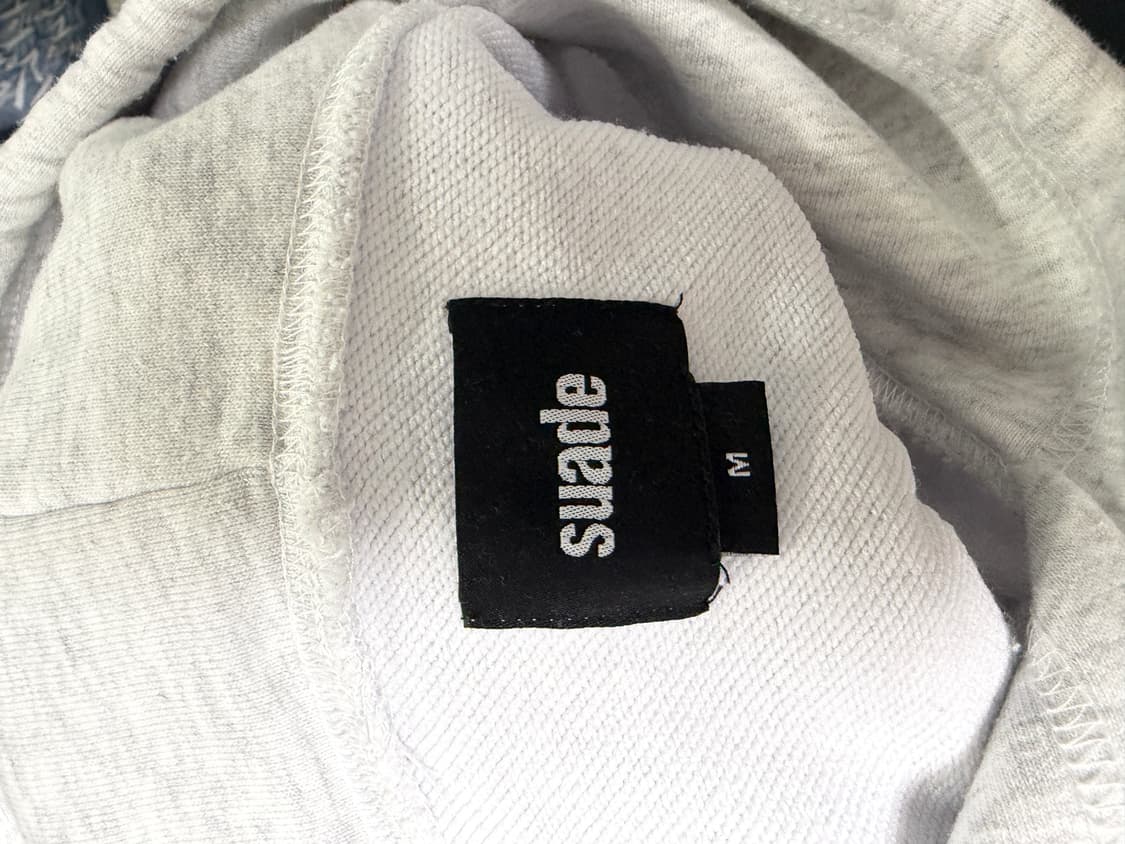 스웨이드 허 후드 멜란지 그레이 상품이미지4