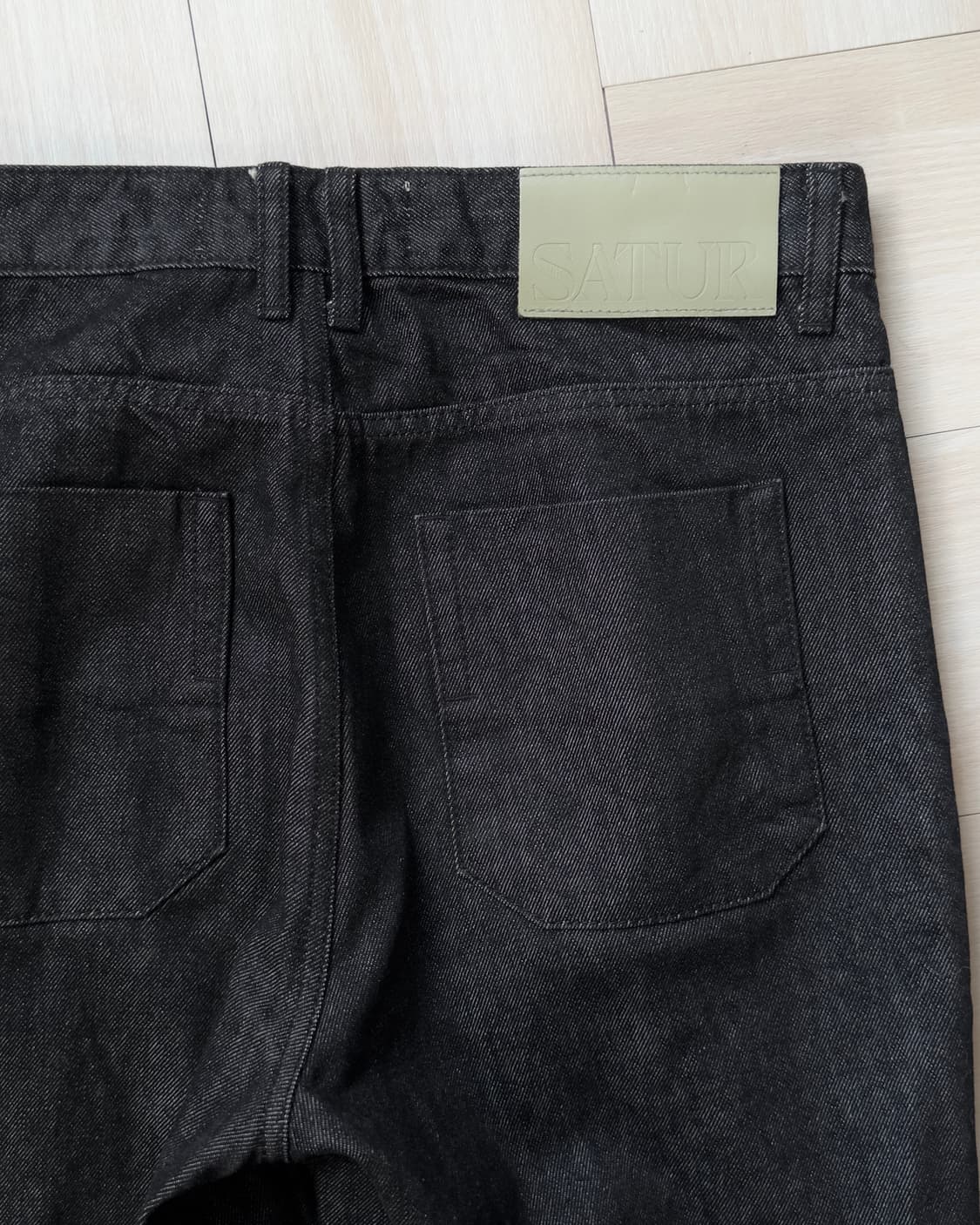 [SATUR] black denim pants 상품이미지8