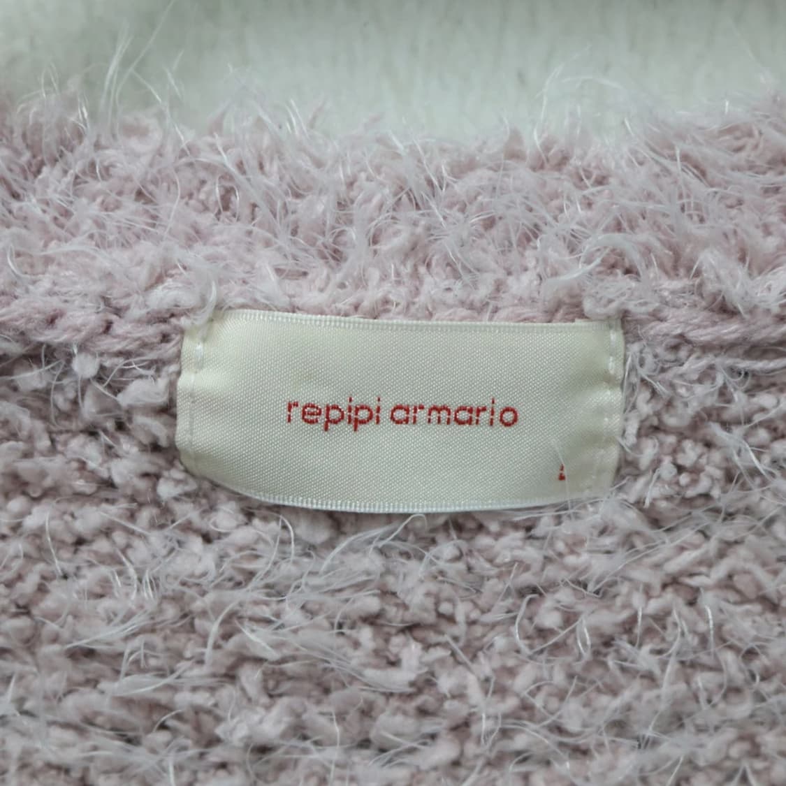 REPIPI ARMARIO 핑크 부클 가디건 59730 상품이미지6