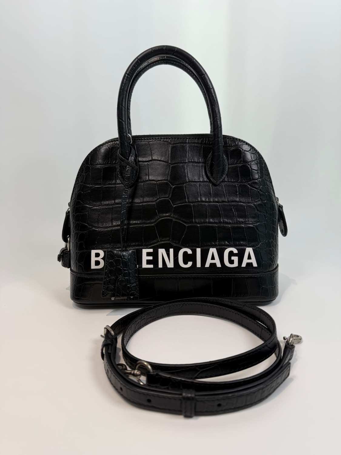 발렌시아가 빌탑 탑핸들 스몰 550645 상품이미지1