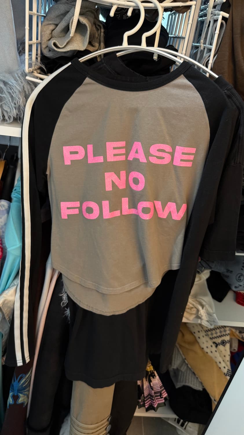 플리즈노팔로우 글리터탑 상품이미지1