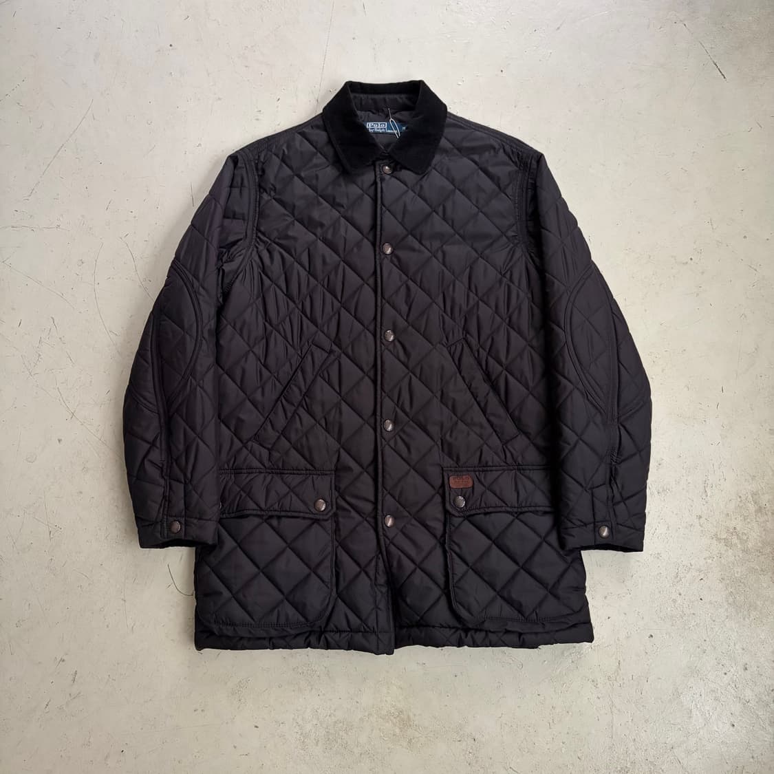 90s 폴로 랄프로렌 빈티지 퀄팅 자켓 M 상품이미지1