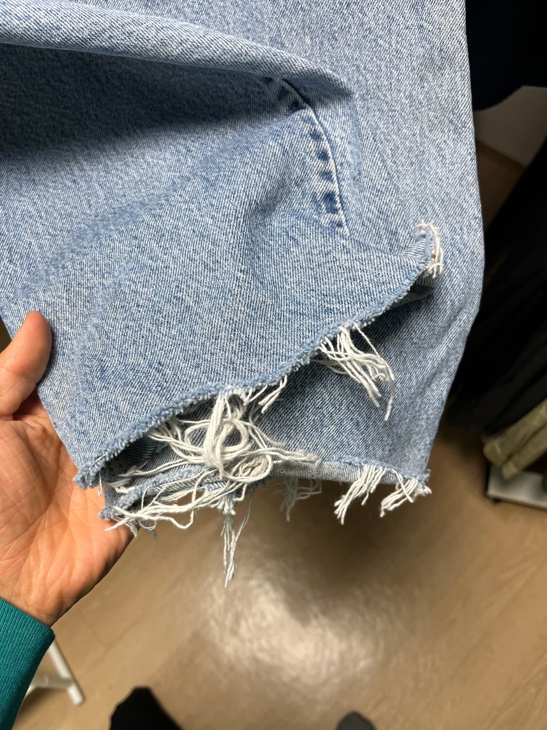 90s 리바이스 505 데님팬츠 (36/30) 상품이미지7