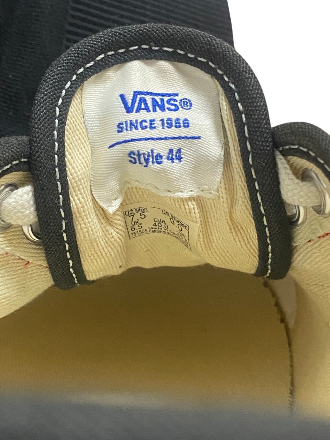 반스 애너하임 팩토리 OG 플레이드 어센틱 255 상품이미지6