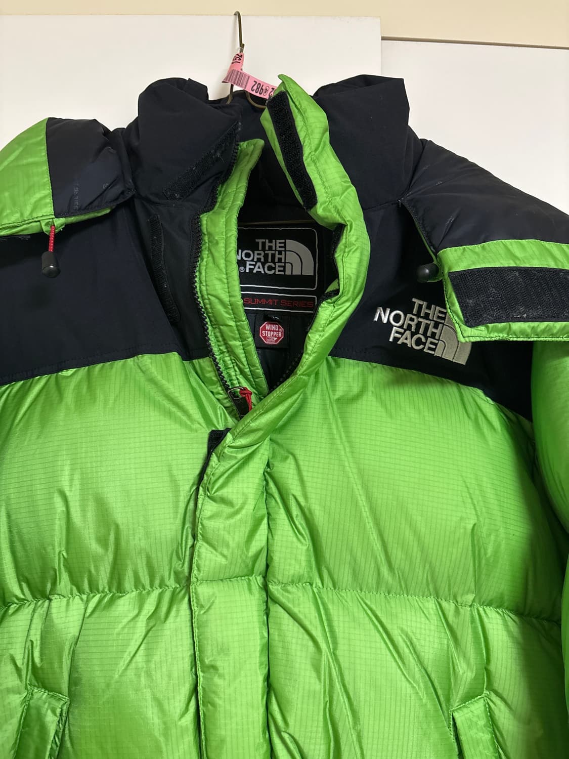 노스페이스 서밋 윈드스토퍼 700 연두색 95 상품이미지2