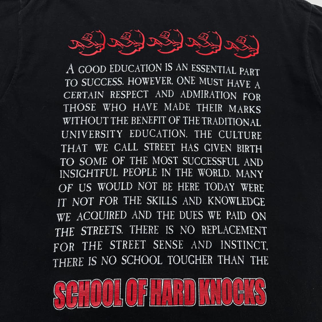 SOHK 스쿨오브하드낙스 00s 빈티지 반팔 티셔츠 상품이미지6