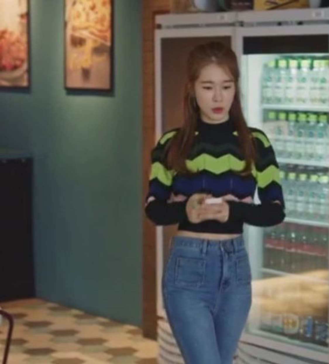 미쏘니 크롭티드 터틀넥 상품이미지3