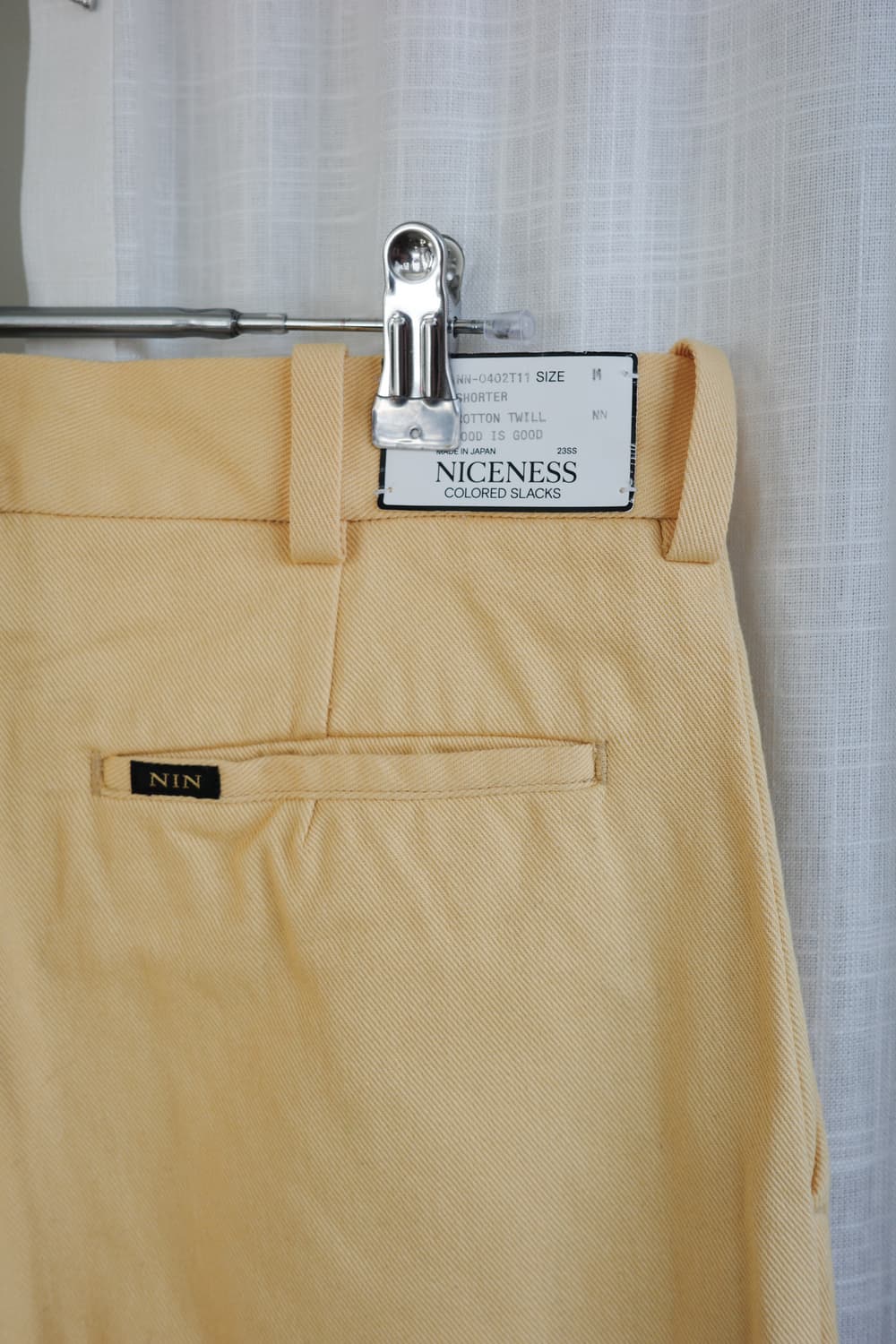 Niceness 나이스네스 쇼터 치노 팬츠 상품이미지4
