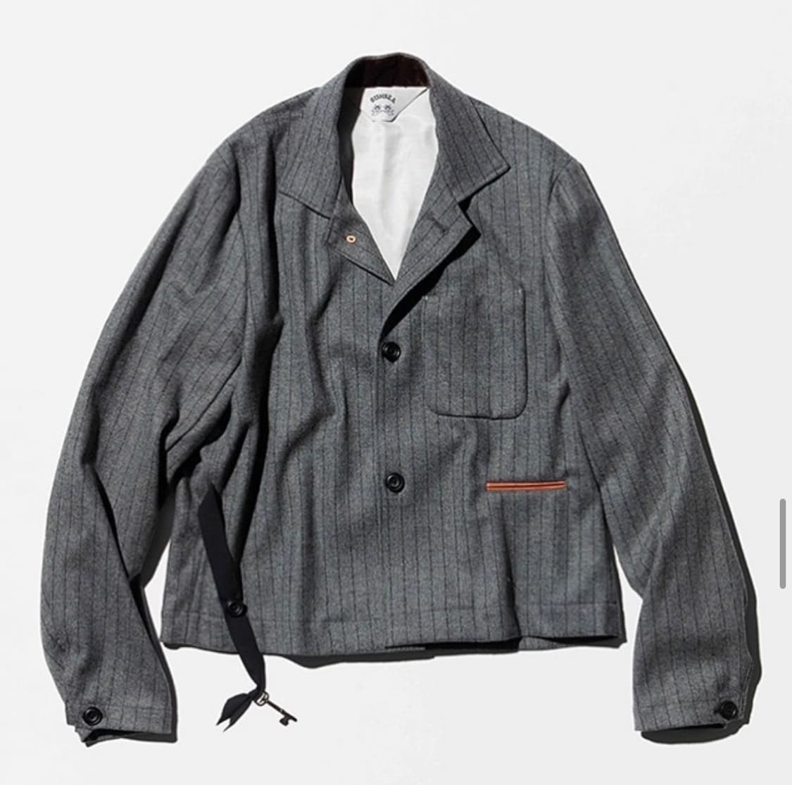 SUNSEA PENCIL STRIPE JACKET,PANTS 상품이미지2