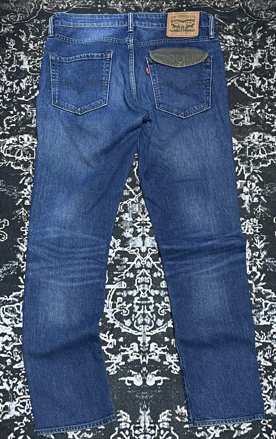 Levi’s 511 페이드 워싱 컬러포켓 데님 32 상품이미지5