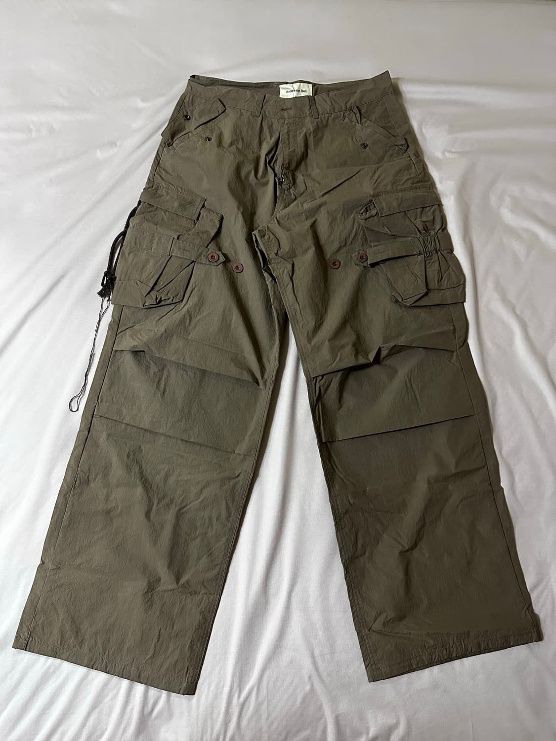 앤더슨벨 파타니 크랙 카고 팬츠 apa588m(Khaki) 상품이미지3