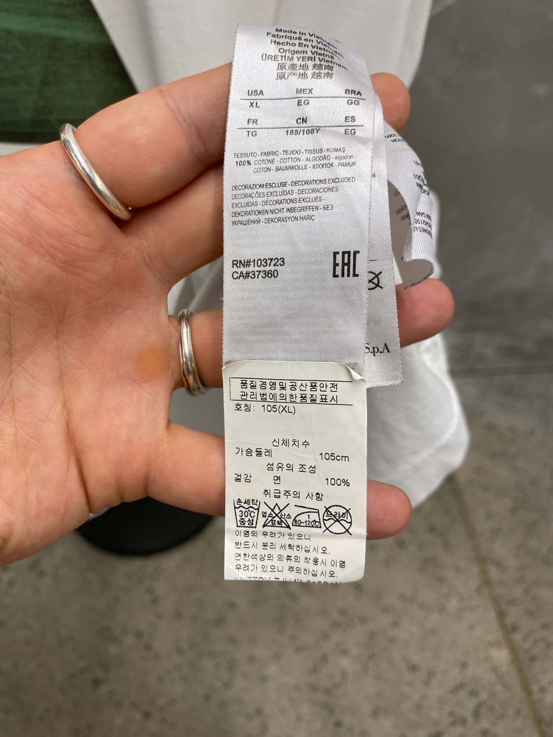 [XL] Armani Exchange 아르마니 익스체인지 반팔 티셔츠 상품이미지6