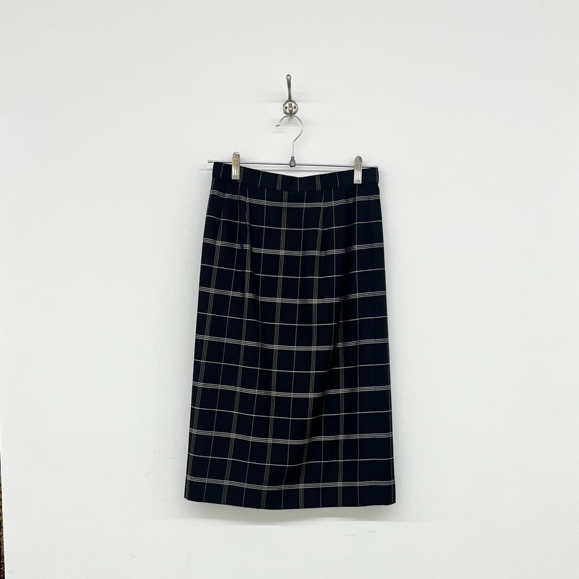 버버리 체크치마 여S 상품이미지1