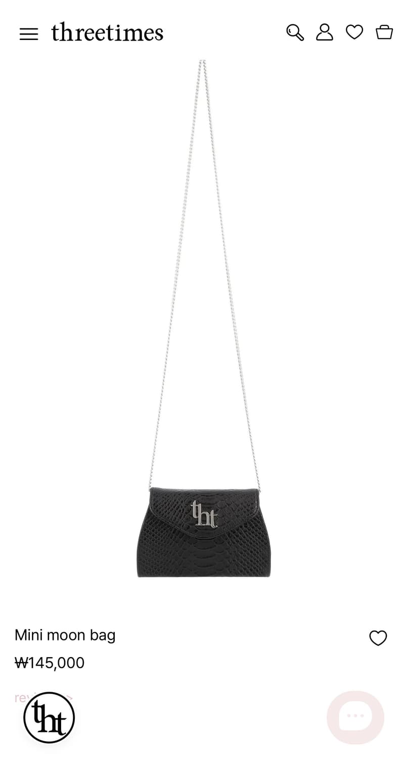 쓰리타임즈 mini moon bag 상품이미지1