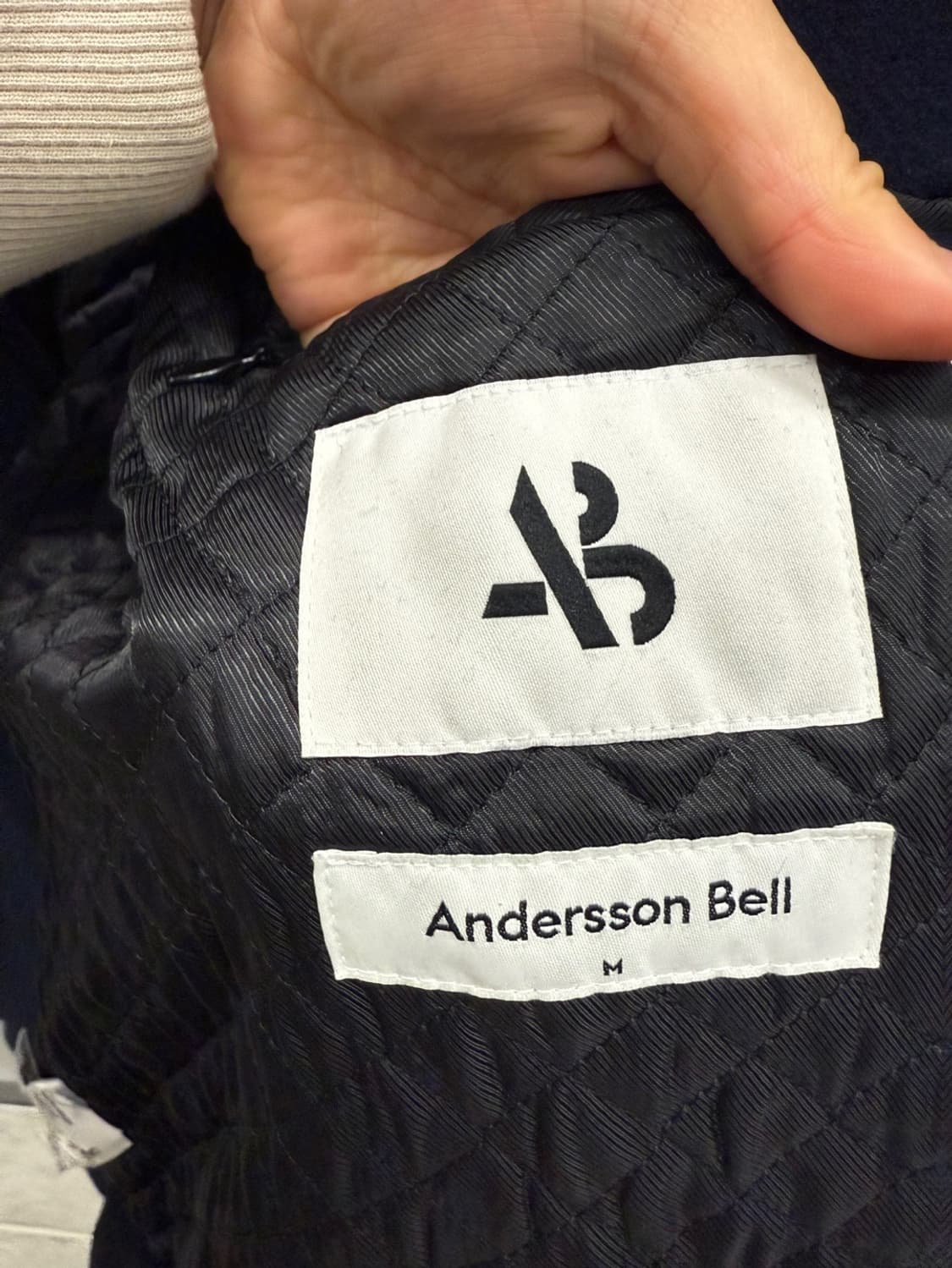 앤더슨벨 오버사이즈 더블코트 M  여성용 상품이미지4