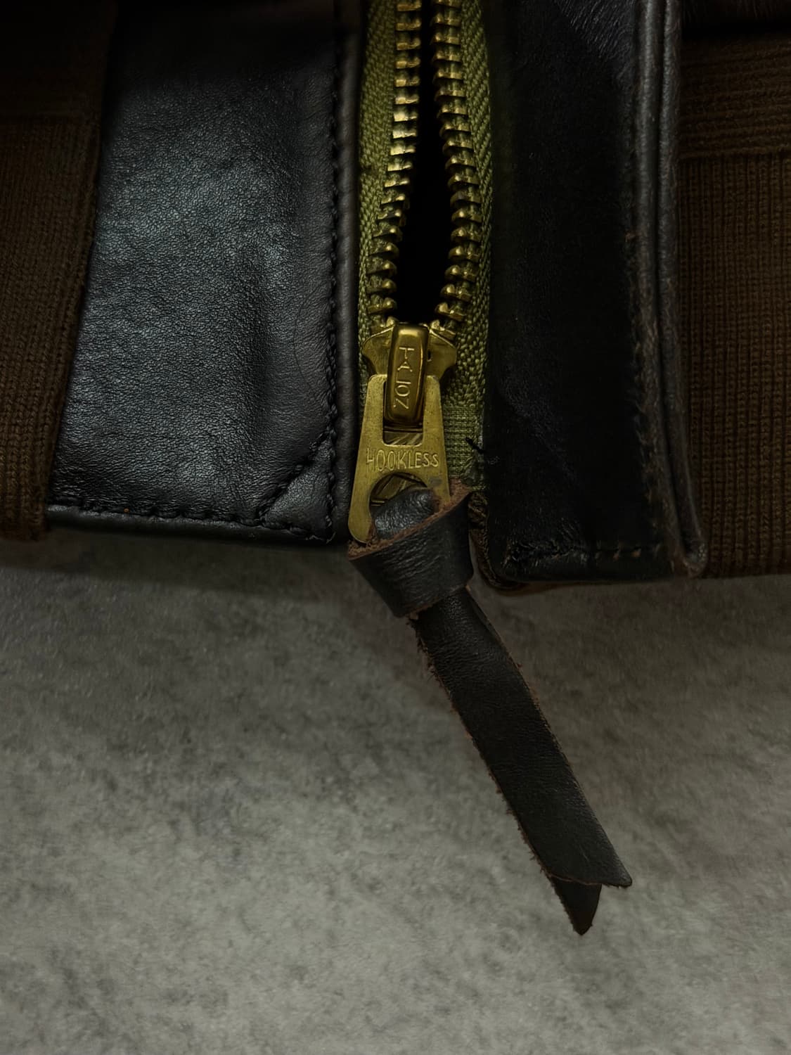 밀리터리 A-2 말가죽자켓 상품이미지8