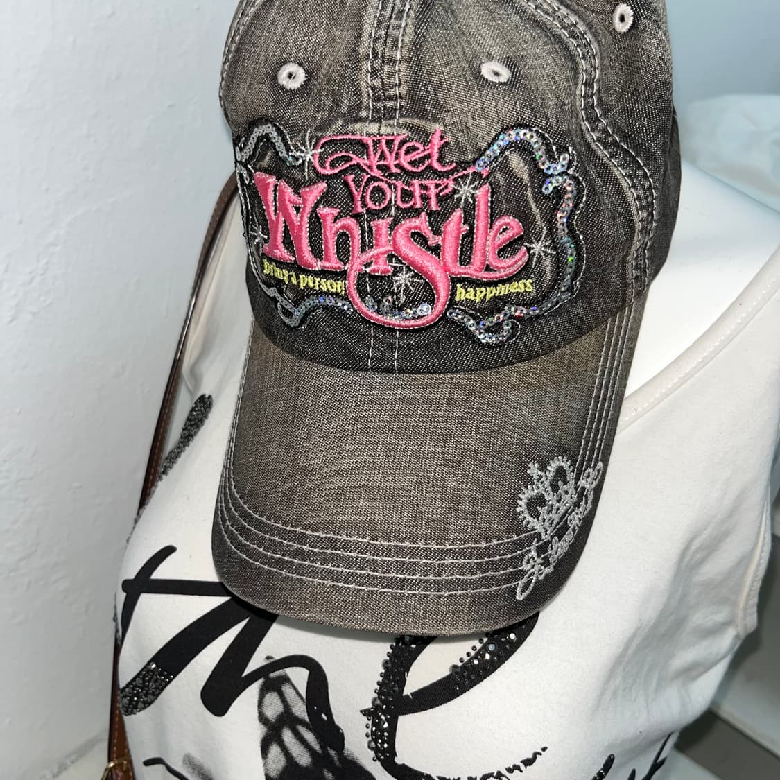 Y2K 데님 볼캡 상품이미지2