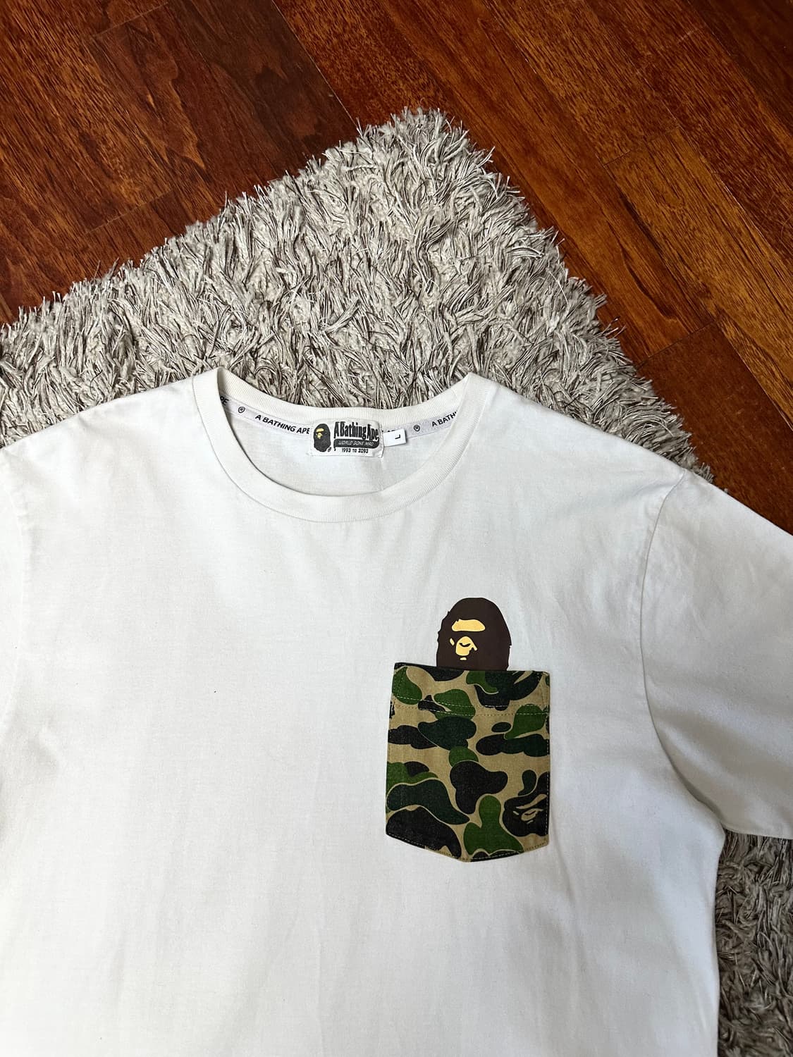 L/ 베이프 camo pocket 반팔 상품이미지4