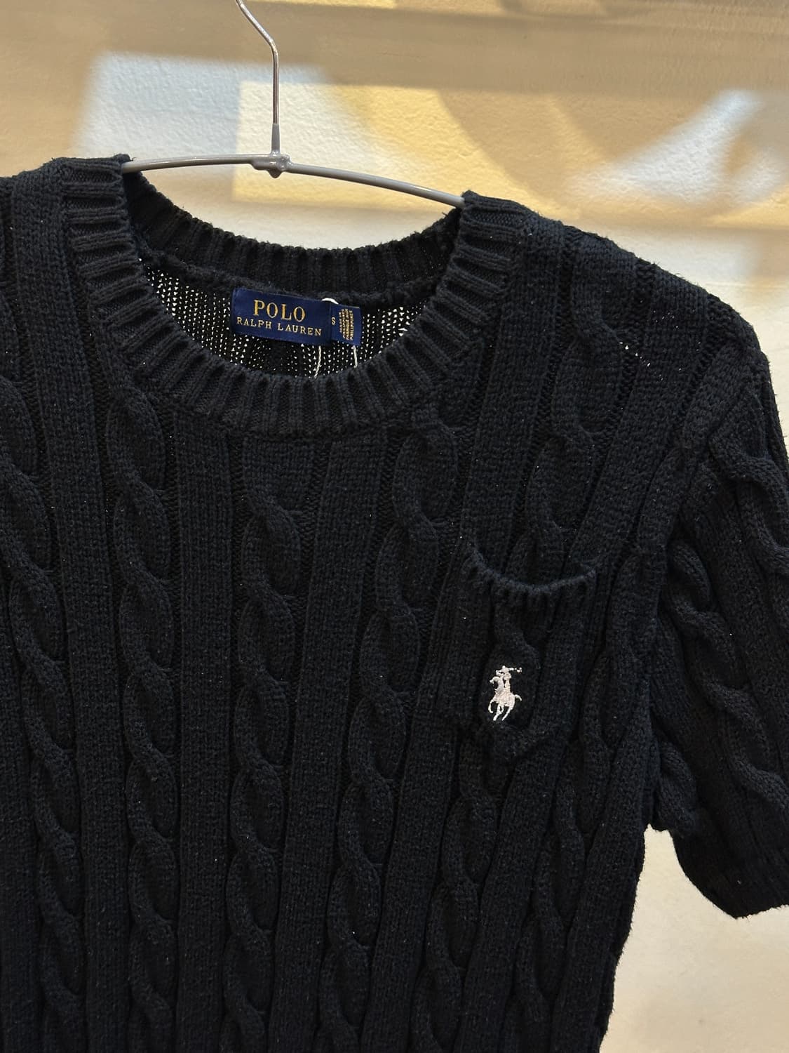 폴로 케이블 니트 스웨터 상품이미지2