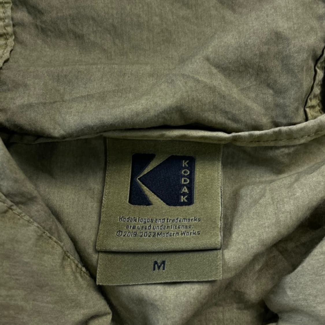 100 코닥 가먼트다잉 아노락 상품이미지3