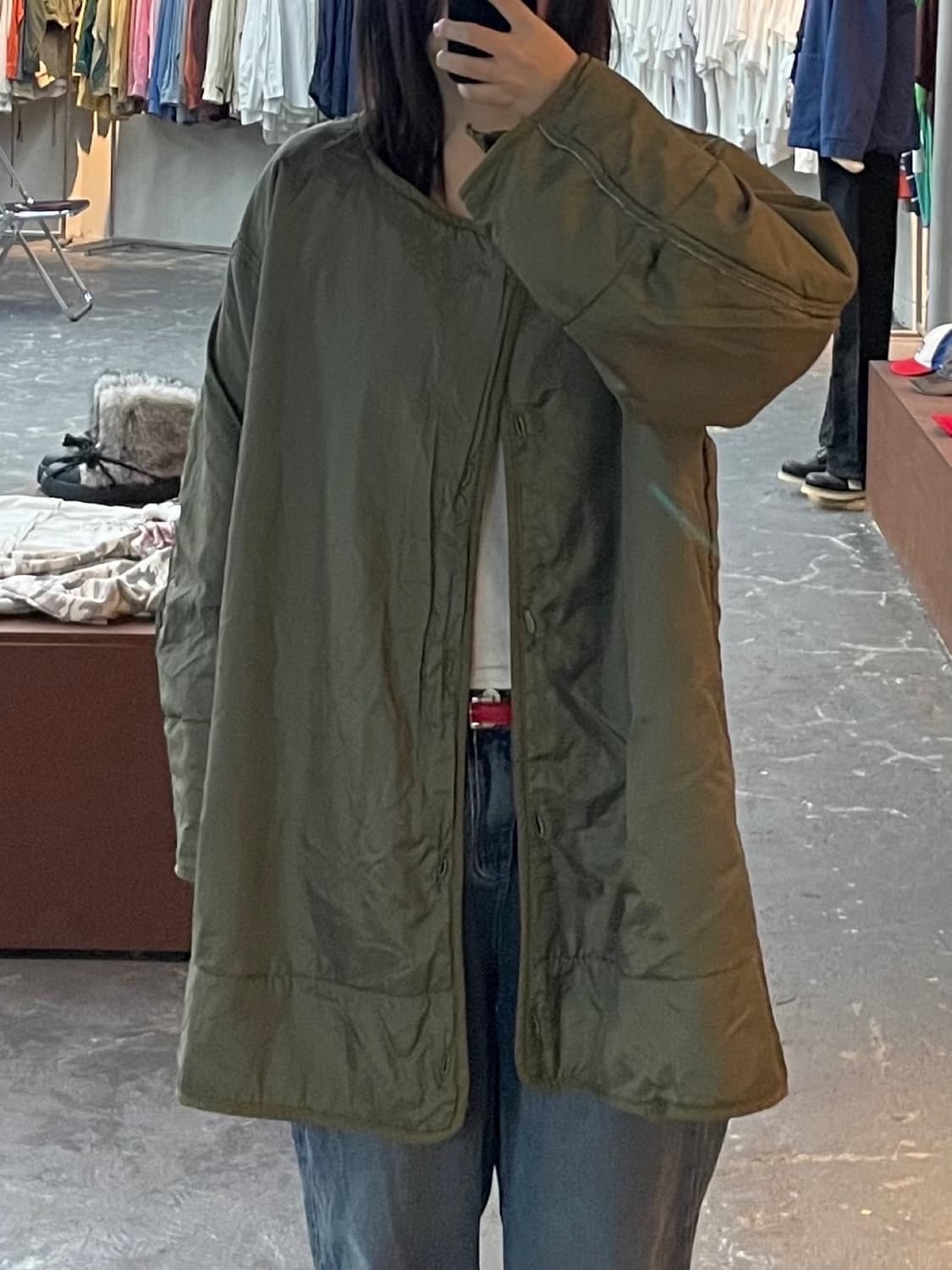 빈티지 미 육군 내피 자켓 H1371 상품이미지1