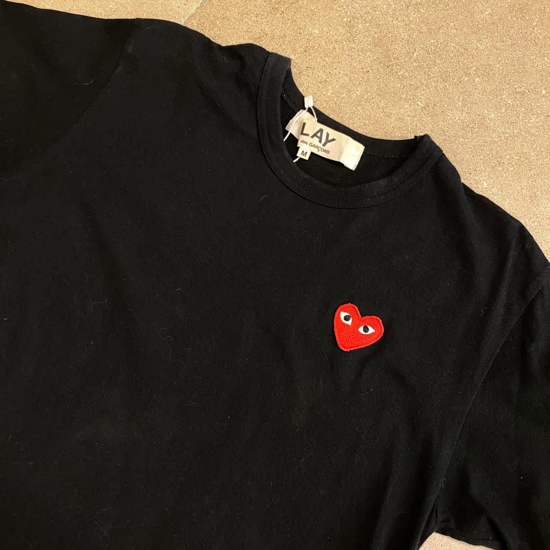 꼼데가르송 플레이 티셔츠 상품이미지3