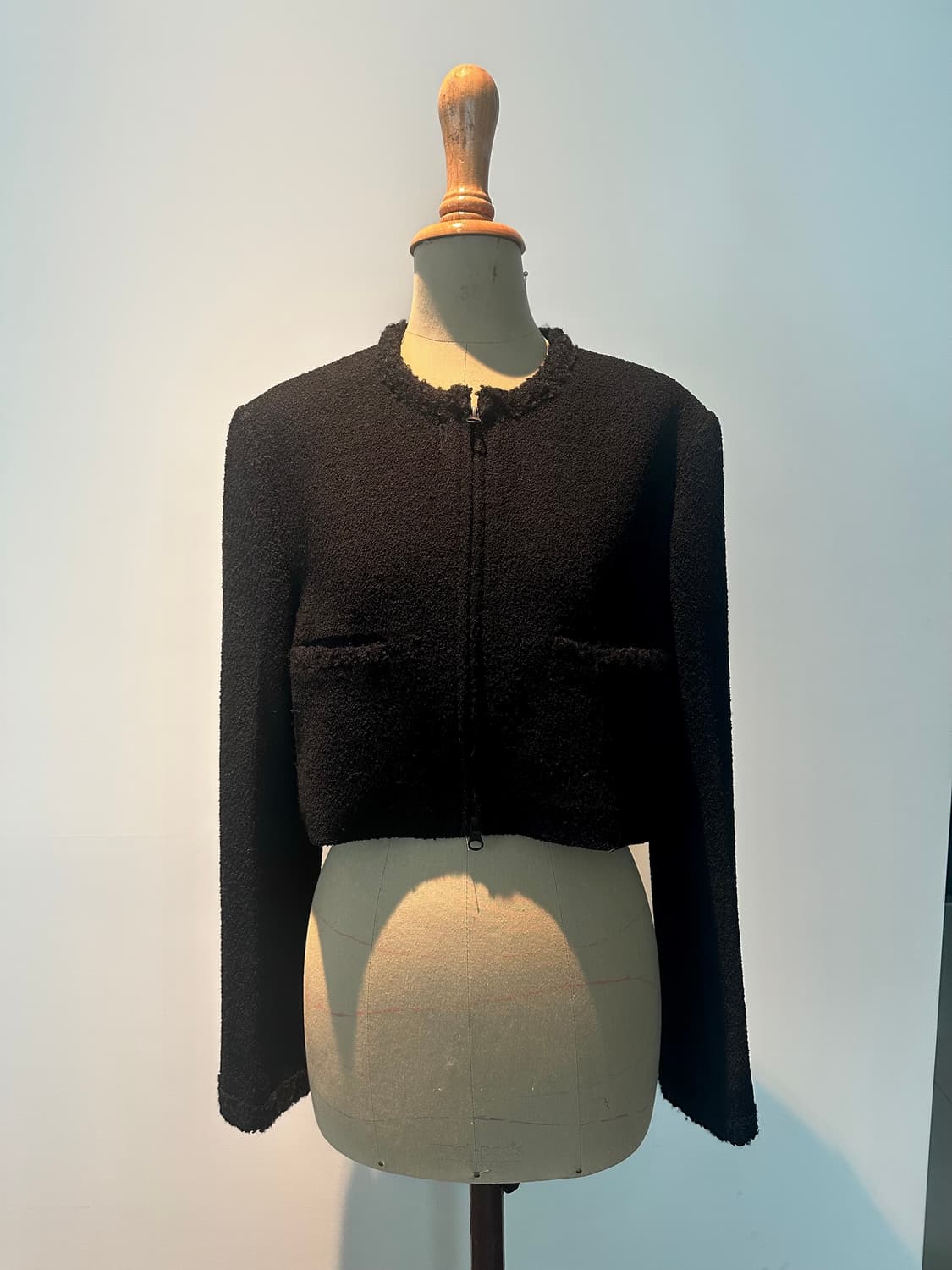 세터 여성 트위드자켓_S 상품이미지3