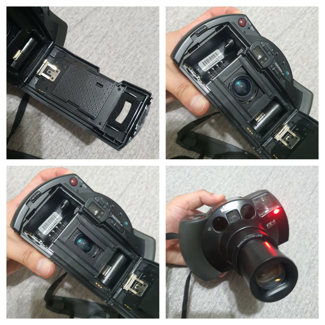 삼성 케녹스 FX-4 블랙 색상 필름 카메라 (A) 상품이미지6