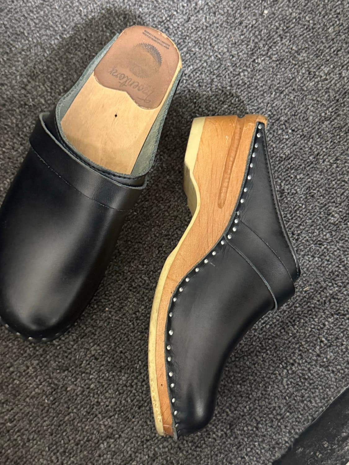 트로엔토프 블랙 내추럴 클로그 230 상품이미지4