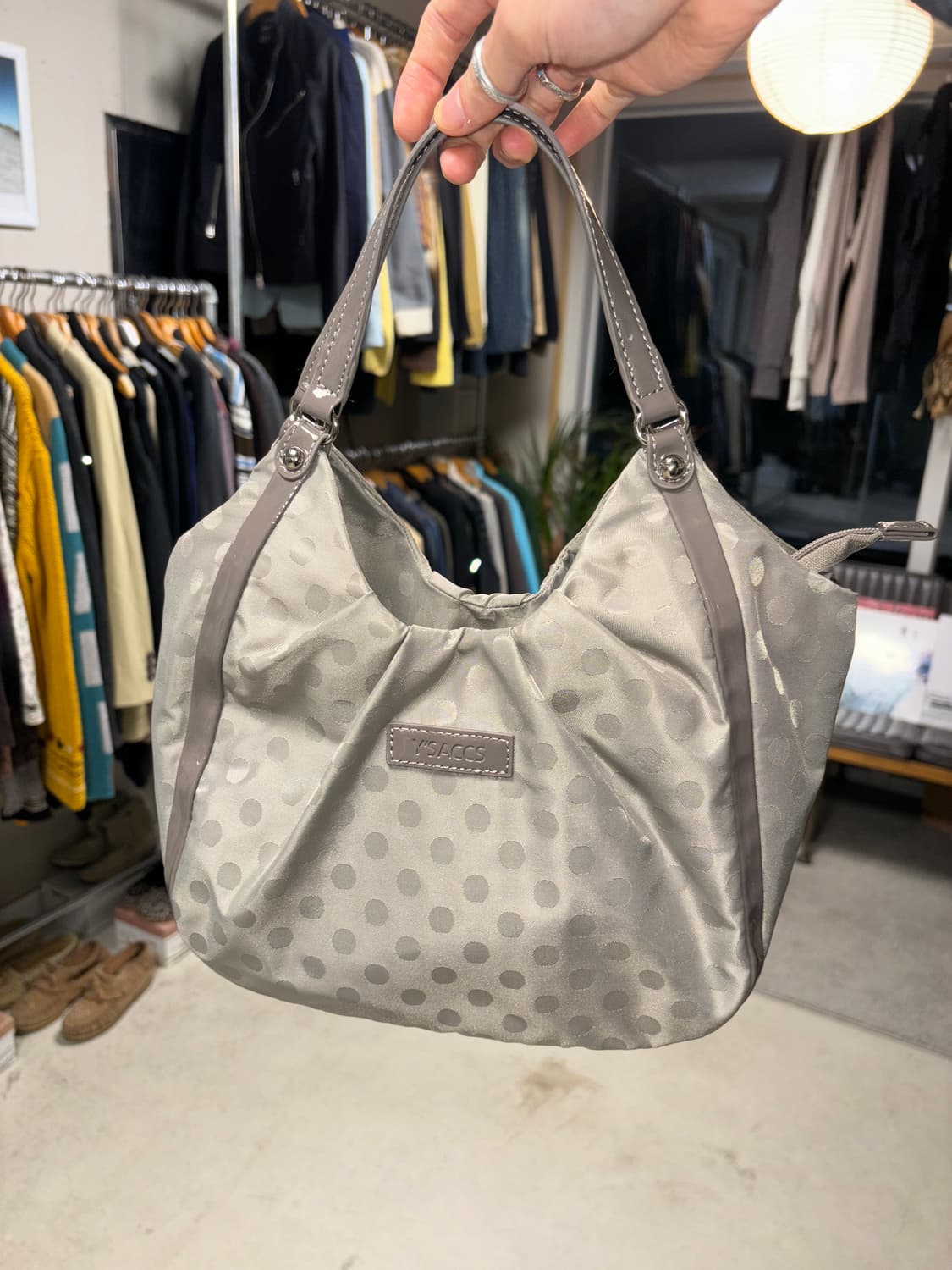 Y'saccs 도트 숄더백 상품이미지5