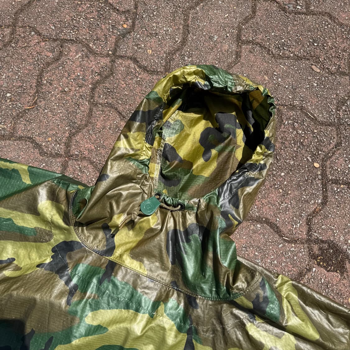 US Army 미군 우드랜드 레인기어 판초 우의 상품이미지4