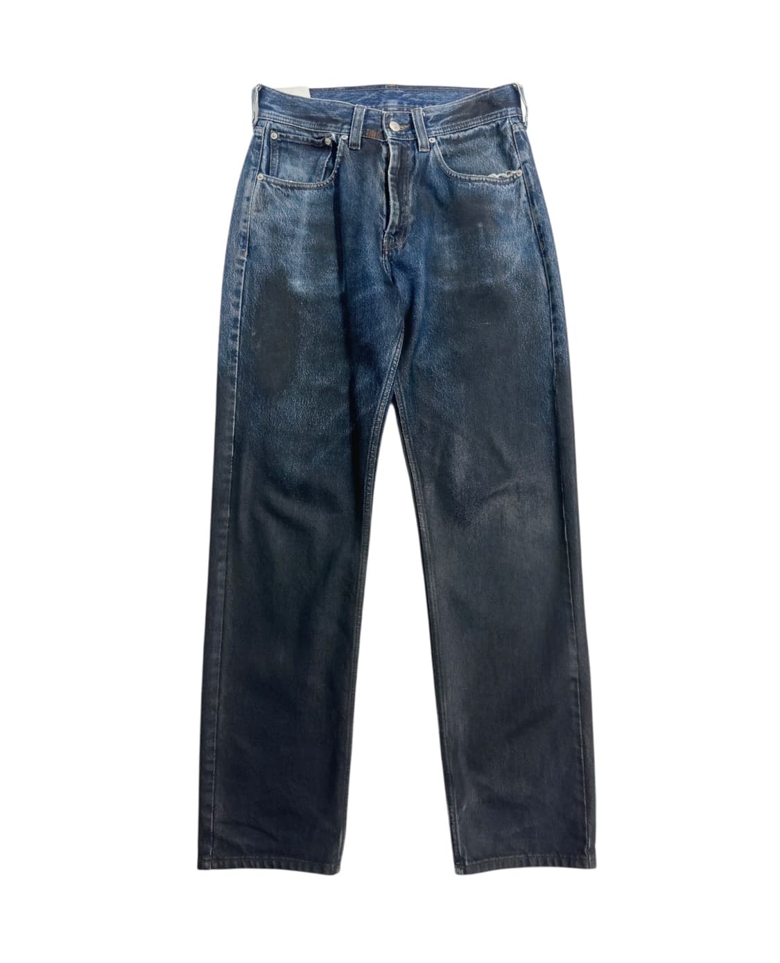 나마체코 왁스 코팅 데님 팬츠 상품이미지1