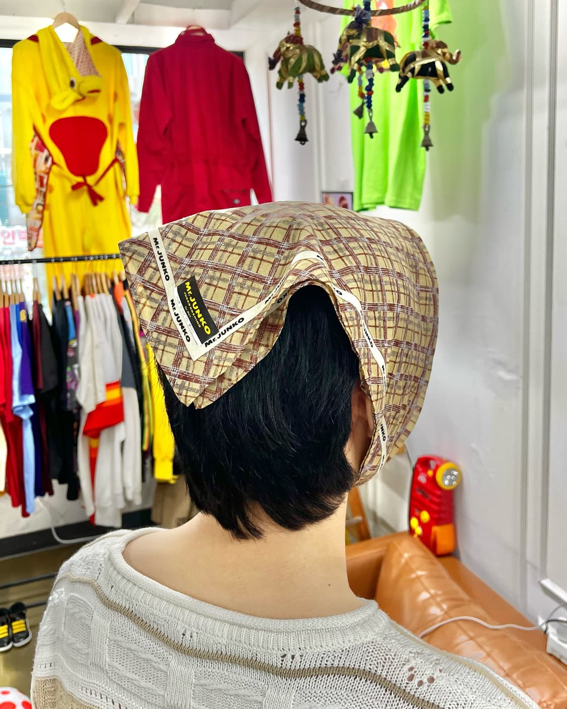90-00s Mr.JUNKO by KOSHINO Bandana Scarf 상품이미지2