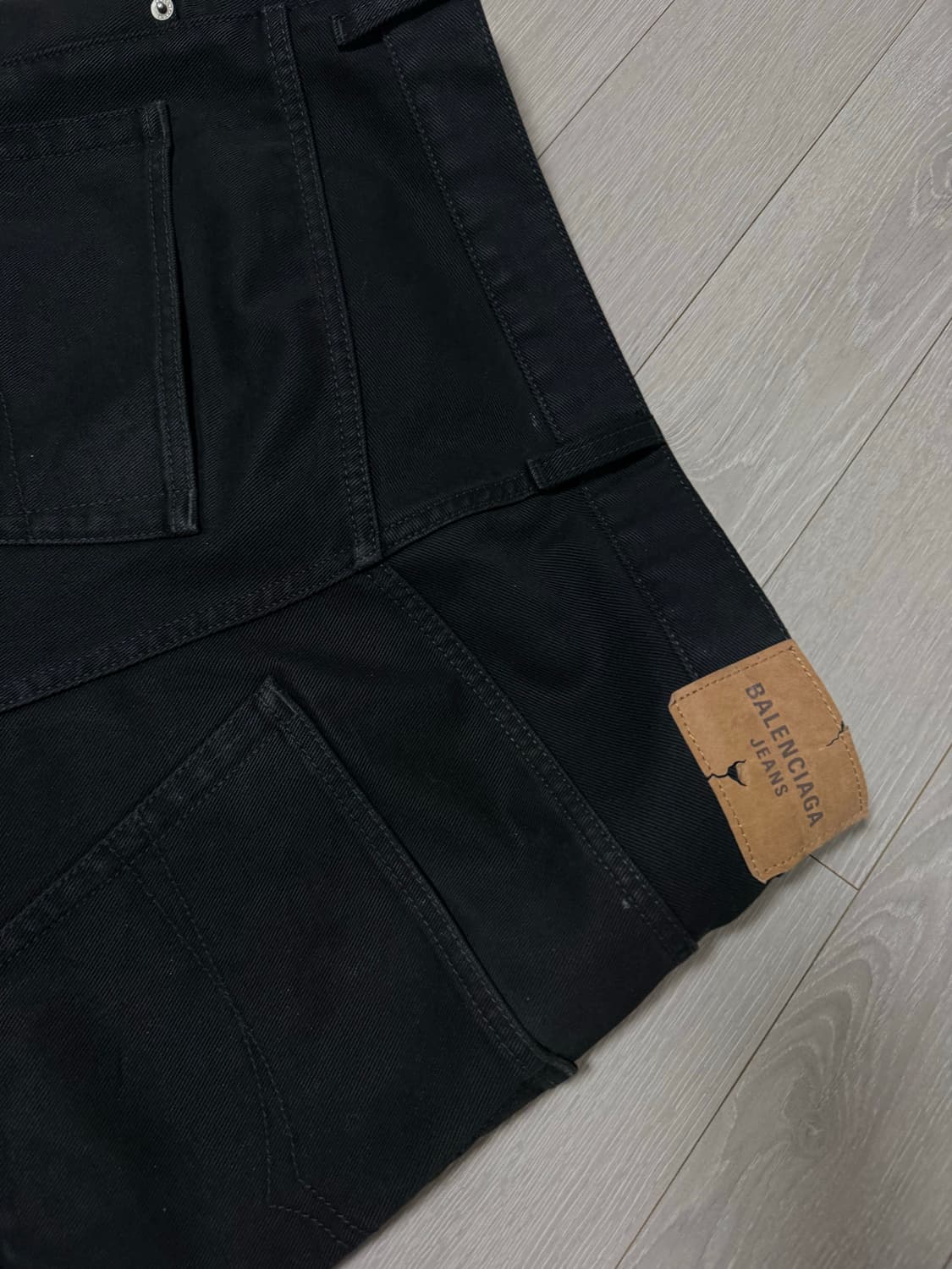 발렌시아가 배기 핏 데님 상품이미지7