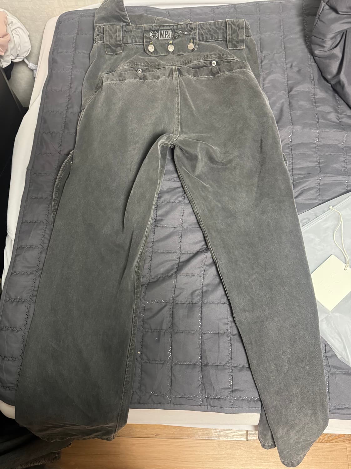 (L)플라스틱프로덕트 포켓팬츠(아스팔트) 상품이미지4