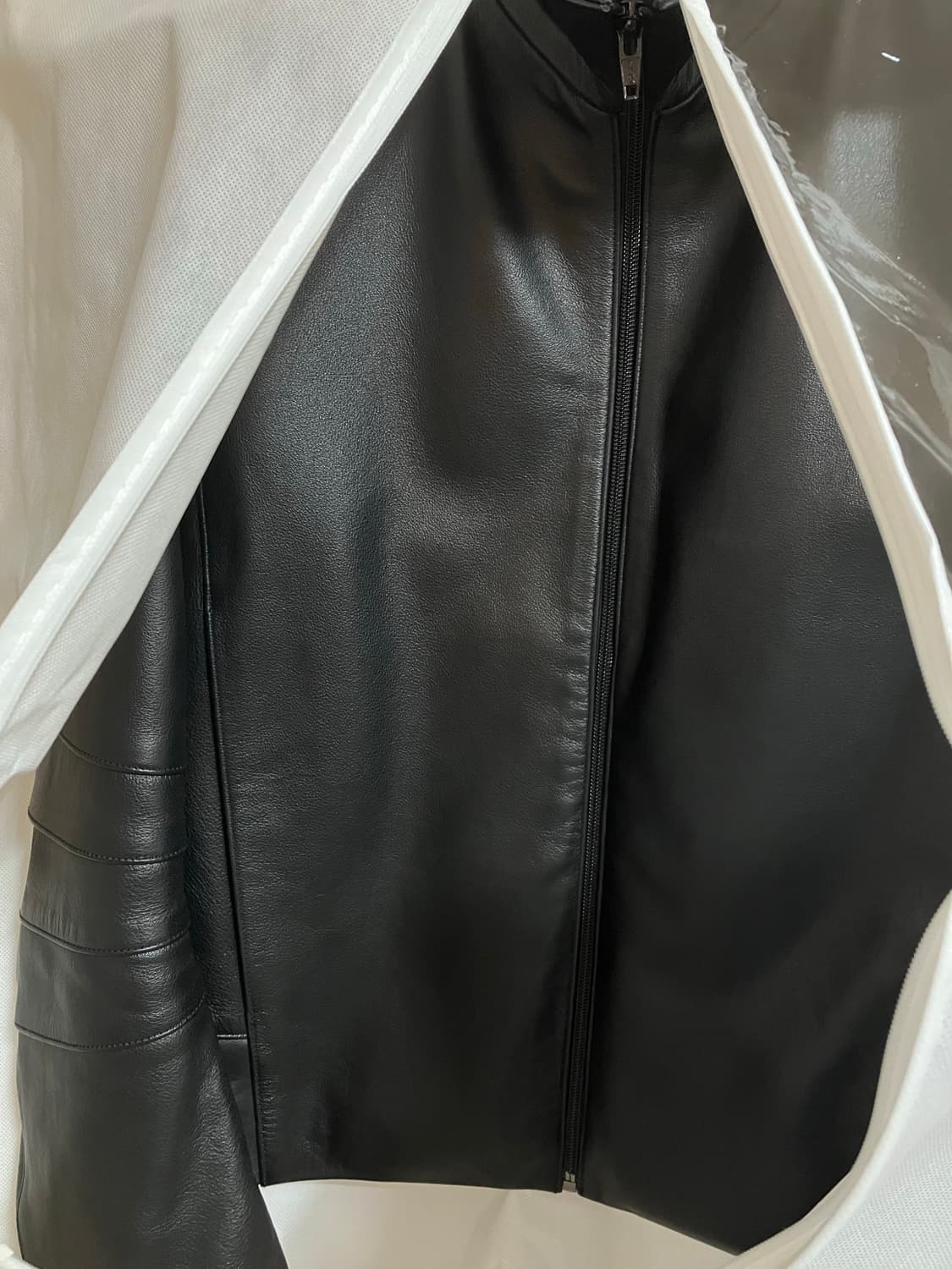 머듈 appendix 레더자켓 블랙 2사이즈 새상품 상품이미지3
