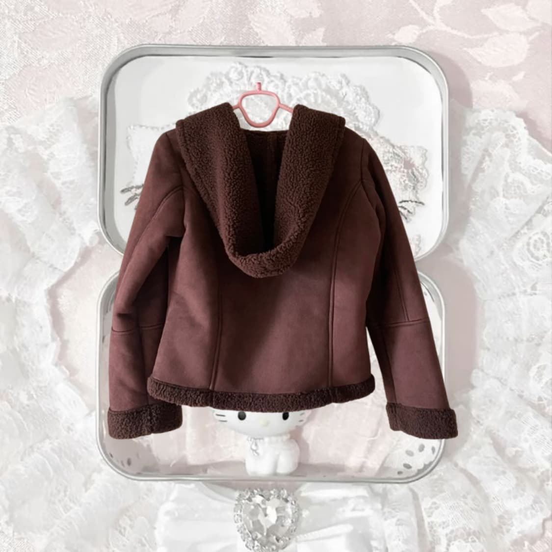 🪽핏 보장 ♡대대장 디즈니 정품 떡볶이 무스탕 상품이미지2