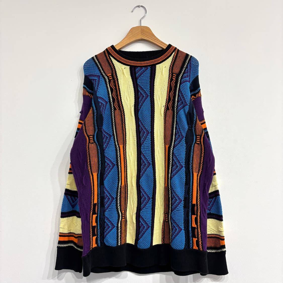 자라 패턴 니트 상품이미지1