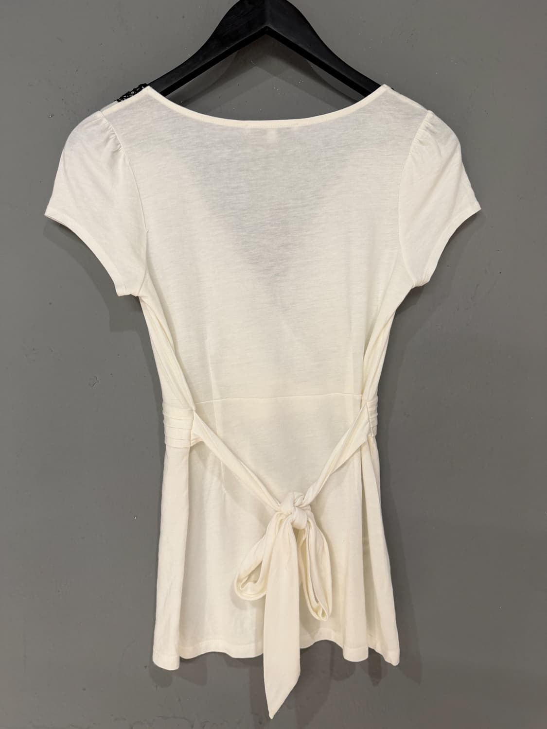 lace line detail wrap design top 상품이미지8
