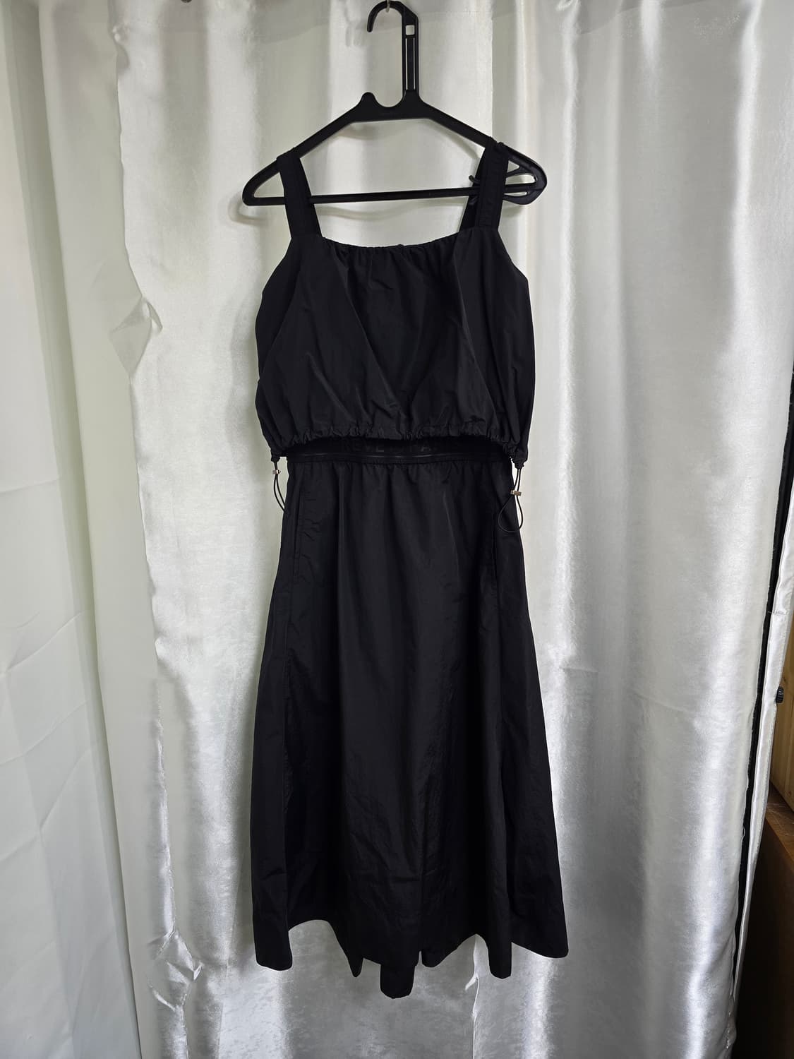 G-Cut 블랙 끈나시 롱원피스 (1802) 상품이미지1