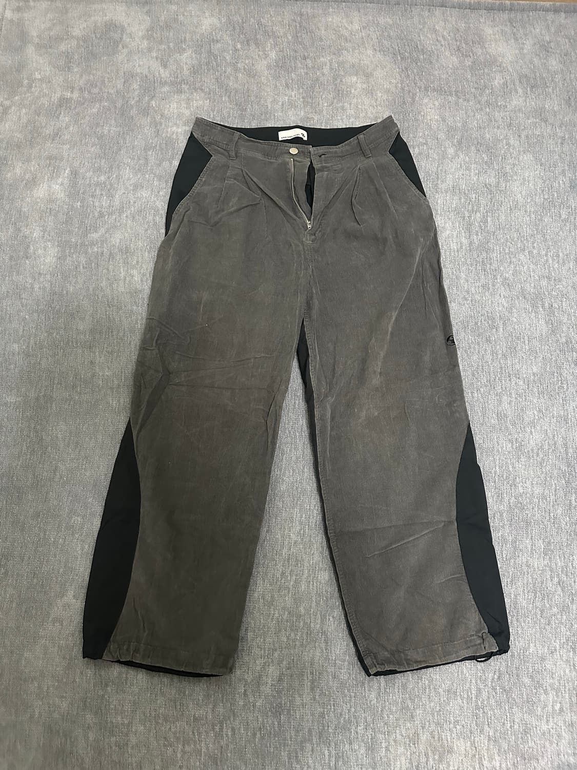 (1) 산산기어 코듀로이 팬츠 차콜 블랙 상품이미지2