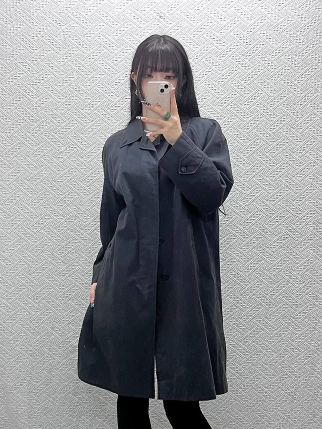 버버리 모던 캐주얼 시크 래글러 미디 트렌치 코트 S C10578 상품이미지1