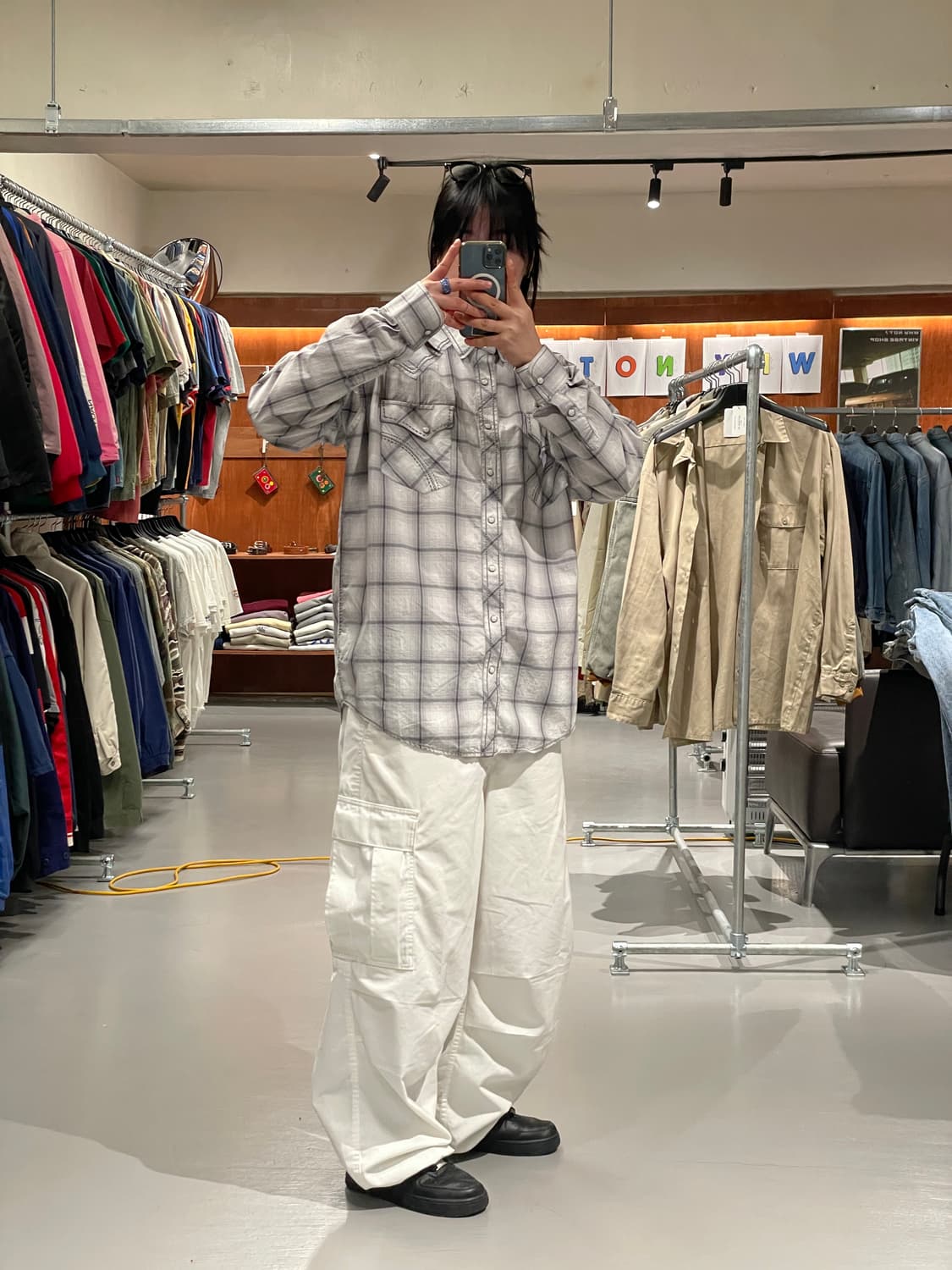 빈티지 웨스턴 셔츠   상품이미지5