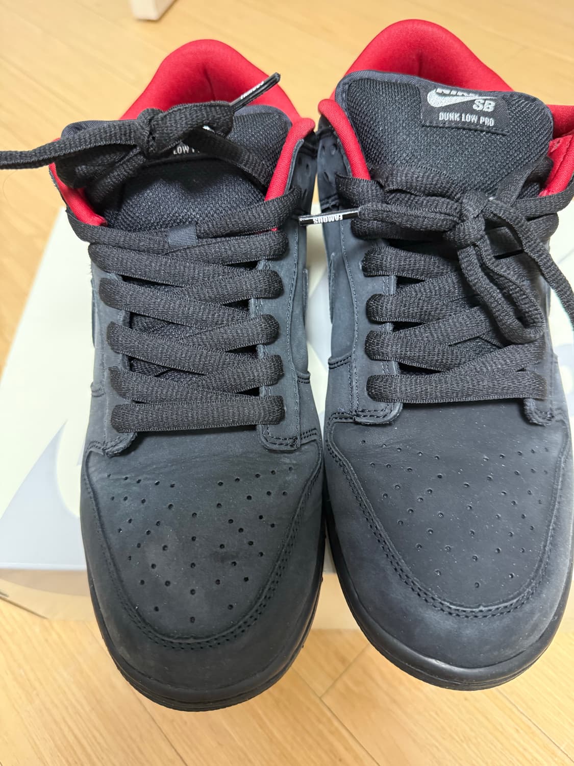 나이키 슈프림 sb 덩크 블랙 상품이미지7