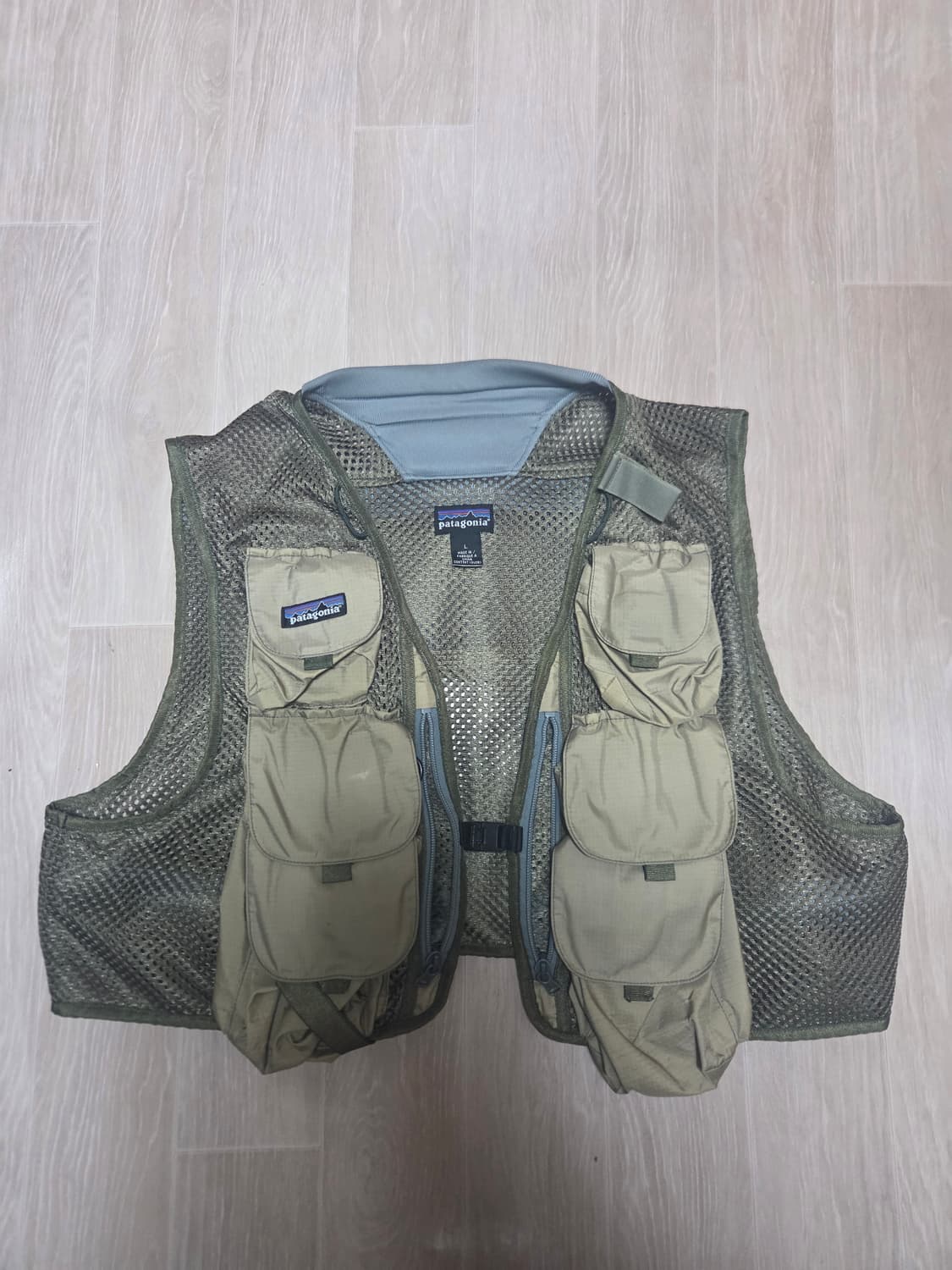 파타고니아 피싱베스트 메쉬 patagonia 카키/탄 상품이미지1