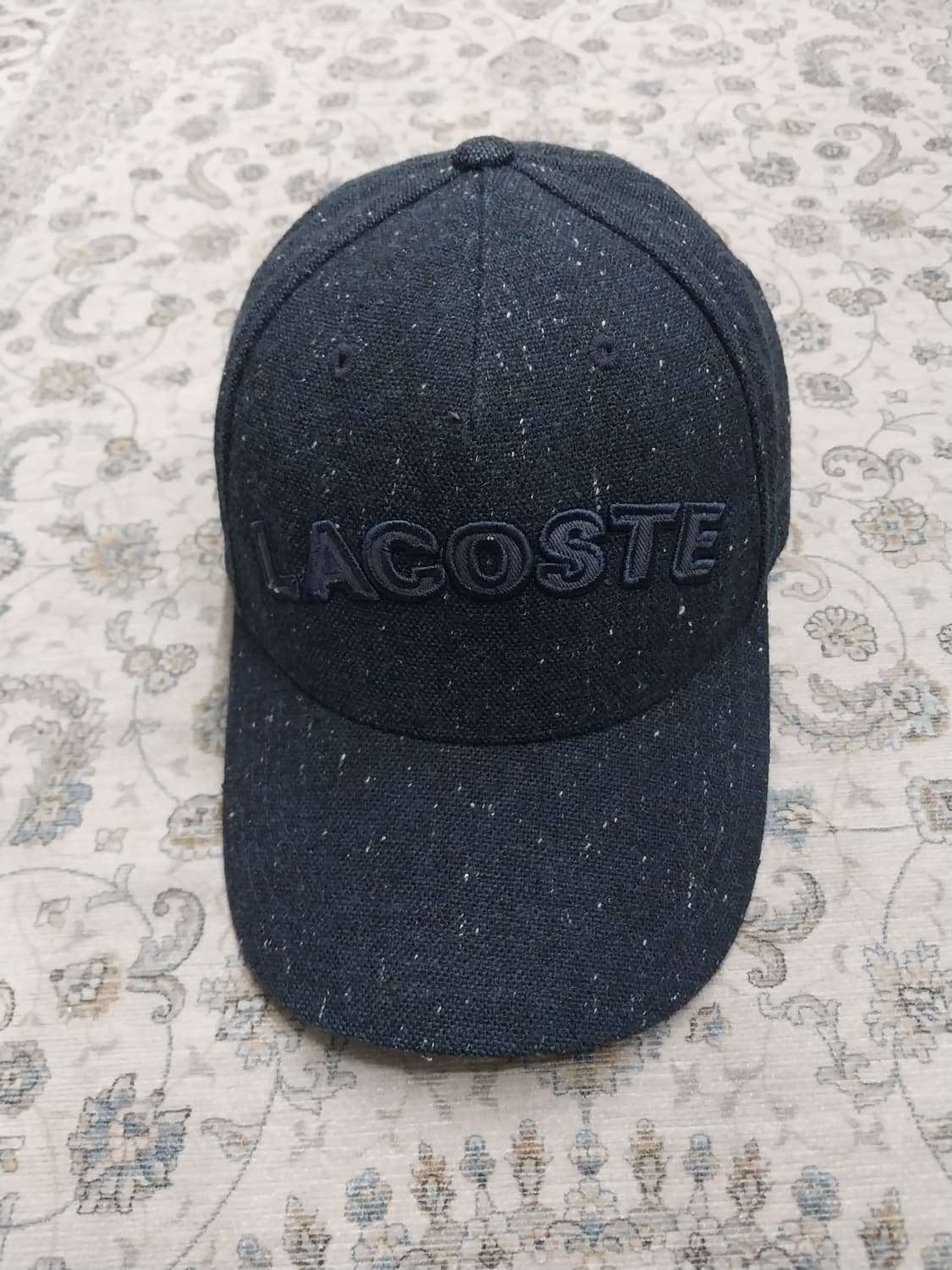 라코스테 네이비 울 볼캡 상품이미지1