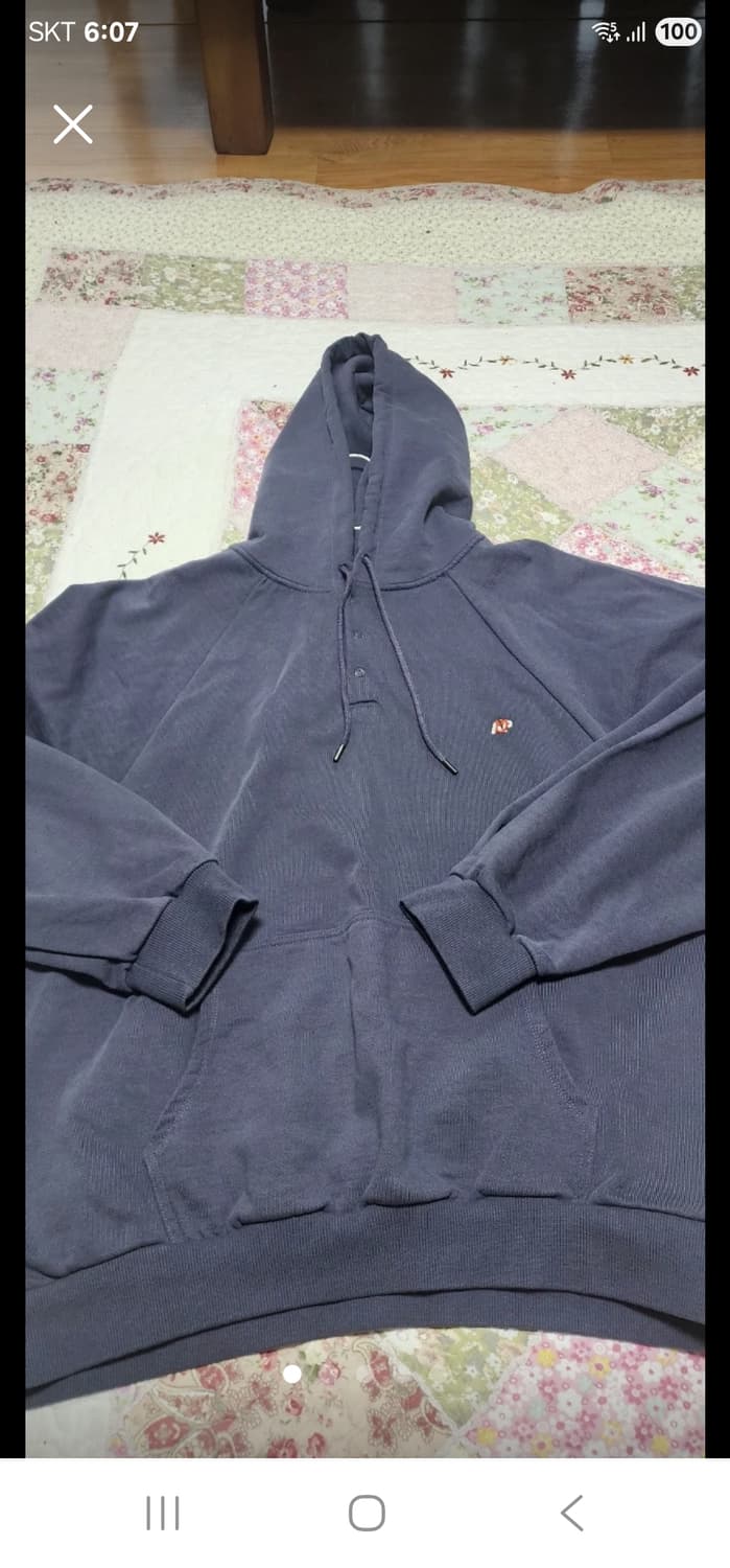 남성 오버핏 후드티셔츠xl 상태좋음 가격팍인하 상품이미지1