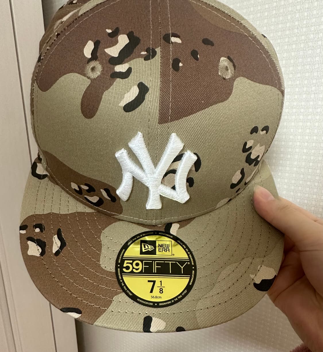 MLB 뉴욕 양키스 베이직 피티드캡 식스데이 카모 상품이미지2