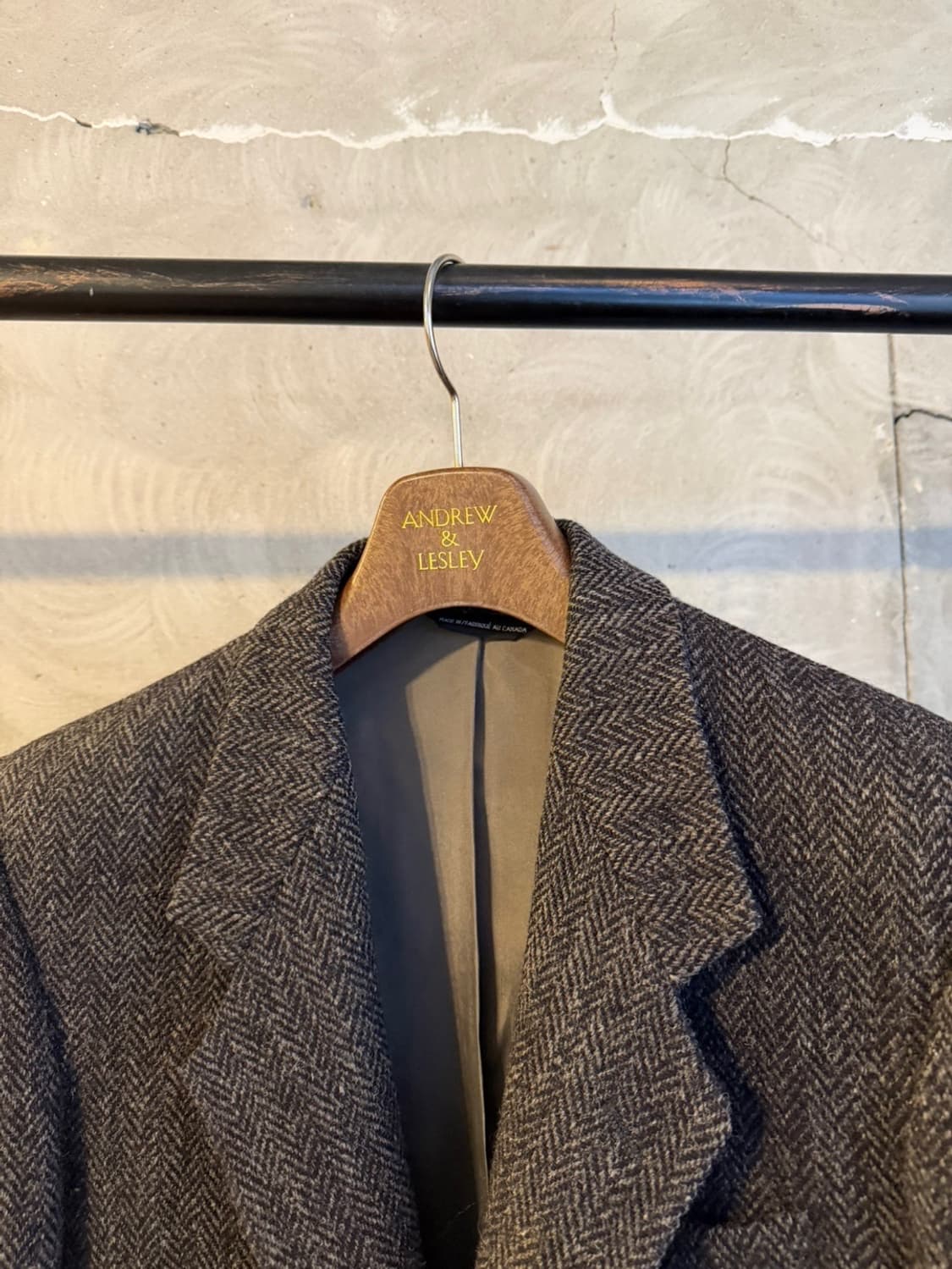 80s 무어즈 해리스 트위드 자켓 100 상품이미지3