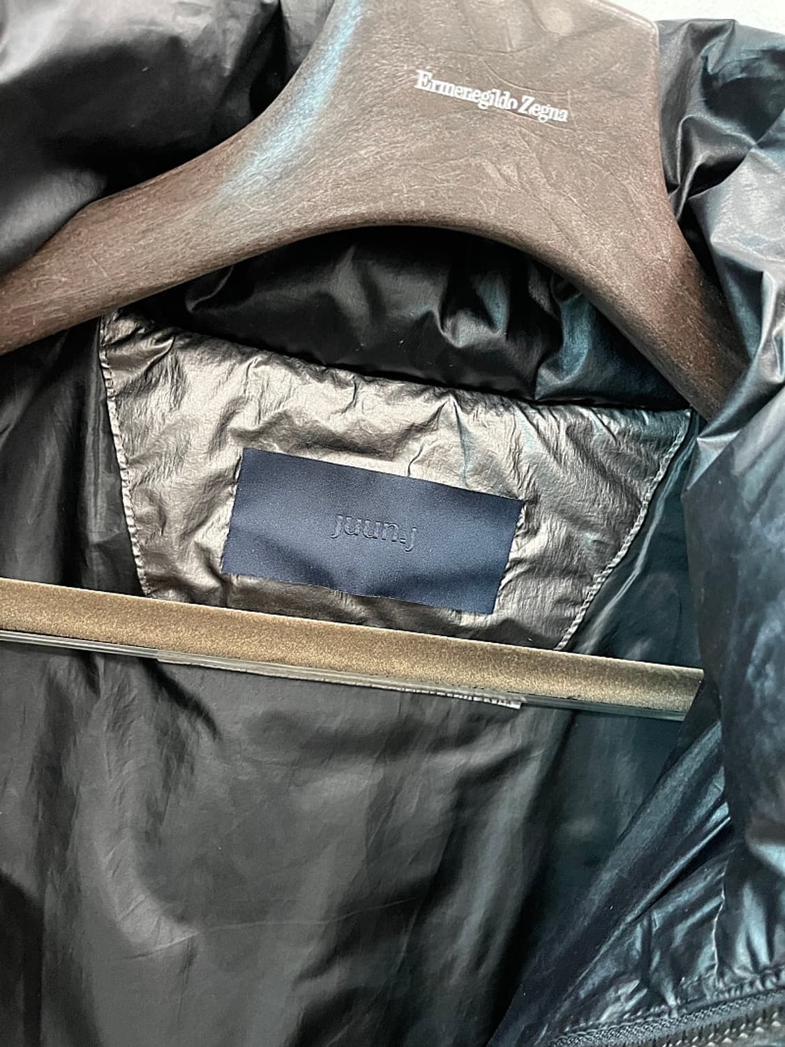 100-105) 준지 메탈릭 오버 다운패딩  상품이미지6